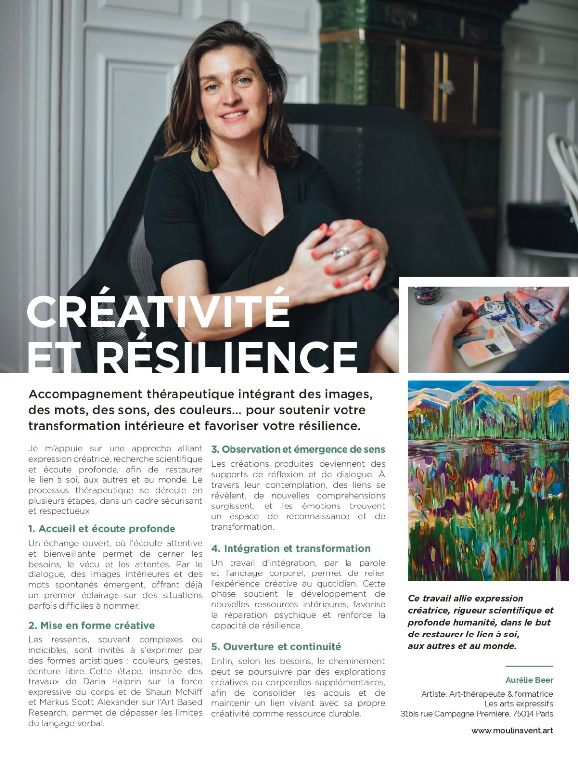 Aurélie Beer x Psychologie Magazine